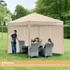 Sekey 2 Seitenteile für 3x3 /3x6m/3x9m pavillon mit Produktbild-Vorschau 2