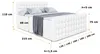 ALTDECOR Boxspringbett mit Matratze und Lattenrost  - VIONE Produktbild-Vorschau 7