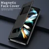 Custodia sottile in pelle flip per Samsung Galaxy Z Fold 2 Anteprima dell’immagine prodotto 3