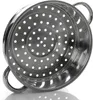 Dampfgarer 22 cm 3-teilig – Edelstahl – Glasdeckel – Produktbild-Vorschau 6