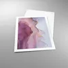 Poster - Poster ohne Rahmen - Marmor Pink Violett - 50x70 Produktbild-Vorschau 3