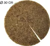 Kokos Mulchscheibe 30 cm Braun 1 Stück - Effektiver Produktbild-Vorschau 1