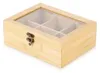 Dekorative Teedose aus Holz 21x16 cm Produktbild-Vorschau 9