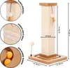 Kratzstamm Karlo · Kratzsäule (Ø14 cm) mit Spielschiene · Produktbild-Vorschau 2