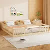 A bedroom scene with two children's beds side-by-side. Anteprima dell’immagine prodotto
