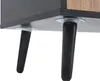 A close-up view of the bottom of a furniture item, showing its legs and the underside of the main body. Produktbild-Vorschau
