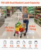 Carrito de compra VEVOR, plegable, con capacidad de 50 kg, Vista previa de la imagen del producto 2