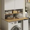 Waschmaschinenschrank Vicco Viktor Weiß/Artisan-Eiche 93.6 Produktbild-Vorschau 4