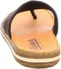 Rieker Herren Pantolette Zehentrenner – Schwarz, 42 EU, Produktbild-Vorschau 51