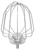 A close-up studio shot of a whisk attachment for a kitchen mixer. Anteprima dell’immagine prodotto