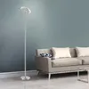LED-Stehlampe - Nickel - Weiß - Eisen - Kunststoff - H 181 Produktbild-Vorschau 2