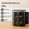Friggitrice ad aria Alpina a 2 vani  - Airfryer 11 L - 2 Anteprima dell’immagine prodotto 2