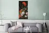 MuchoWow® Poster Stilleben mit Blumen und einer Uhr - Produktbild-Vorschau 5
