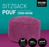 LUMALAND Sitzsack Pouf Cord - Weinrot Produktbild-Vorschau 2