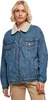Urban Classics Ladies - Oversized Sherpa Denim Jacke - L Produktbild-Vorschau 2