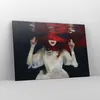 Bild auf Leinwand - Leinwandbild - Einteilig - Mädchen Rot Produktbild-Vorschau 4