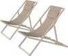 home24 Liegestuhl - 2er-Set - Stahl / Polyrattan Produktbild-Vorschau 4