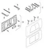 Geberit Twinline30 plaques de déclenchement, pour rinçage à Anteprima dell’immagine prodotto 8