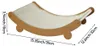 Livingandhome Kratzbett Kratzstuhl für Katzen 32x49x13cm, Produktbild-Vorschau 7