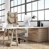 LZQ Ergonomická kancelářská židle s vysokým Náhled obrázku produktu 8