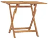 vidaXL Skládací zahradní jídelní stůl 90x60x75 cm Teakové Náhled obrázku produktu 7