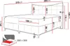 MIRJAN24 Boxspringbett mit zwei Bettkästen Nova, Ehebett, Produktbild-Vorschau 4