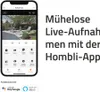 Hombli smarte Batterie Kamera, weiß Produktbild-Vorschau 3