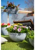 Ter Steege Blumentopfschale - Kunststoff - grau - D35xH17 Produktbild-Vorschau 2