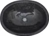 vidaXL Waschbecken Schwarz 53x40x15 cm Marmor Produktbild-Vorschau 3