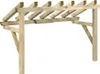 A wooden pergola structure on a white background. Náhled obrázku produktu