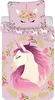 Posteľná bielizeň s potlačou Unicorn flowers 140x200, 70x90 Náhľad obrázku produktu 1
