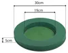 Floristik Steckschaum Kranz 30cm mit stabiler Plastikbasis Produktbild-Vorschau