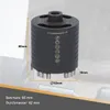 A product shot of a diamond core drill bit with dimensions indicated. Produktbild-Vorschau