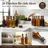gouveo 20er Set Glasflasche 500 ml Antik mit Produktbild-Vorschau 2