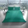 Renforce Bettwäsche Set 200x200 cm 80x80 cm Petrol Uni 100% Produktbild-Vorschau 2