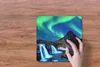 MuchoWow® Mauspad Mousepad Nordlicht - Sternenhimmel - Produktbild-Vorschau 3