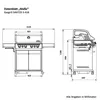 SANTOS Gasgrill S-418 mit 4 Hauptbrenner, Produktbild-Vorschau 11