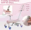 COSTWAY triciclo con manubrio, 2 in 1 auto a spinta e Anteprima dell’immagine prodotto 4