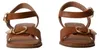 Ledersandalen mit Keith-Absatz Produktbild-Vorschau 3