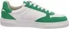 A side view of a green and white sneaker against a white background. Produktbild-Vorschau