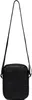 A black crossbody bag with a strap. Produktbild-Vorschau