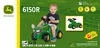 rolly toys Minitrac John Deere 6150R Babyrutscher, Maße: Produktbild-Vorschau 9