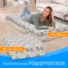 ELONEO Klappmatratze 75x200cm, 8 cm hoch, Gästematratze Produktbild-Vorschau 2