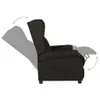 vidaXL Relaxsessel Schwarz Stoff Produktbild-Vorschau 4