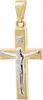 Gold Anhänger Kreuz Korpus  mit Goldkette  333-8 Karat Gold Produktbild-Vorschau 6