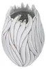 Mauro Ferretti Vase, Honduras, Ø 27 x 41,5 cm, weiß, Produktbild-Vorschau 2