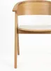 Zuiver NDSM Esszimmerstuhl mit Armlehne Holz Naurel/ Braun Produktbild-Vorschau 5