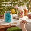 Praknu 6er Set Bonbonglas mit Deckel Groß 1L - Candy Bar Produktbild-Vorschau 4