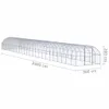 vidaXL Outdoor-Hühnerstall 3x24x2 m Verzinkter Stahl -  Produktbild-Vorschau 8
