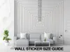 Decords, Adesivo murale – Globo terrestre nero minimalista, Anteprima dell’immagine prodotto 10
